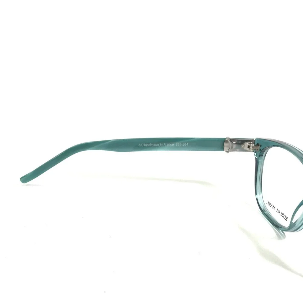 Robert Marc Eyeglasses Frames 835-264 Clear Light Blue Square Full Rim 48-20-135
